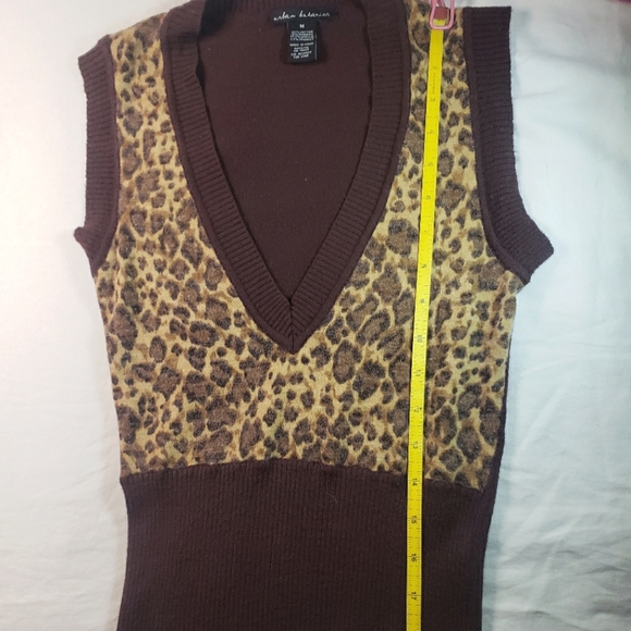 Urban Behavior Brown Knit Vest, Women's size M - Picture 7 of 7